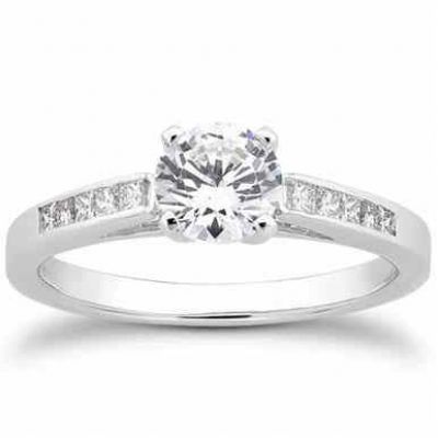 1/2 Carat Classic Diamond Engagement Ring -  - US-ENS3066W-33