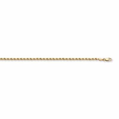 1.5mm Rope Bracelet, 14K Solid Gold -  - MM-006-012