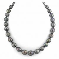 10-12.6mm Tahitian South Sea Drop-Shape Pearl Necklace