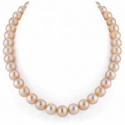 11-12mm Peach Freshwater Pearl Necklace