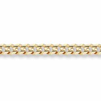 14K Gold 10.5mm Curb Bracelet