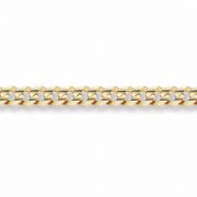 14K Gold 10mm Curb Bracelet