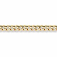 14K Gold 10mm Curb Bracelet