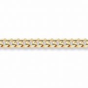 14K Gold 11mm Curb Bracelet