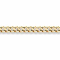14K Gold 11mm Curb Bracelet