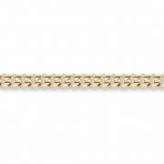 14K Gold 6mm Curb Bracelet