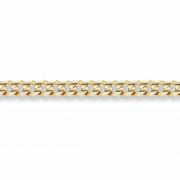 14K Gold 7mm Curb Bracelet