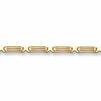 14K Gold "Bridge" Design Bracelet