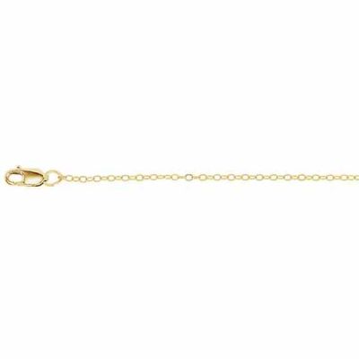 14K Gold Cable Link Chain Necklace, 1.2mm -  - STL-CH465