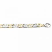 14K Gold Hand-Made Designer Mariner Bracelet