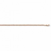 14K Rose Gold Bracelet (1mm)