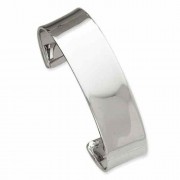 14K White Gold Cuff Bracelet