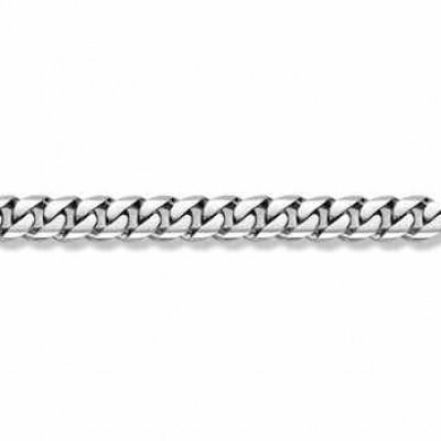 14K White Gold Curb Bracelet - 16mm -  - BO-450-W