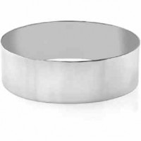 14K White Gold Flat Bangle Bracelet, 22mm (7/8")