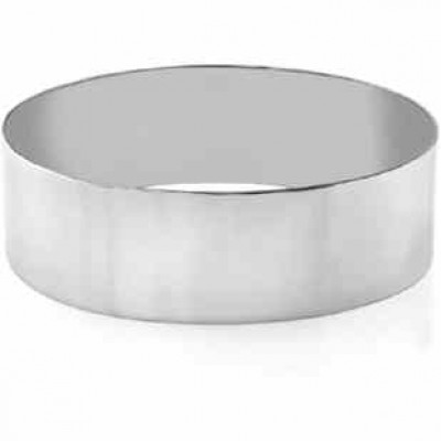 14K White Gold Flat Bangle Bracelet, 22mm (7/8") -  - BG-2W