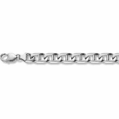 14K White Gold Mariner Bracelet - 14mm -  - MG-400W