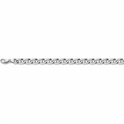 14K White Gold Mariner Bracelet - 6.5mm -  - MG-200W