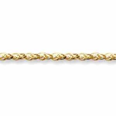 14K Yellow Gold Weave Bracelet -  - DEBR-L-18