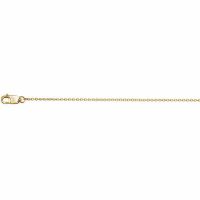 18K Gold Cable Chain Necklace (1mm)