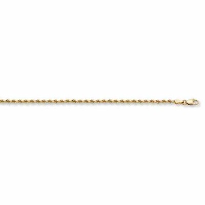 2mm Rope Bracelet, 14K Solid Gold -  - MM-006-016