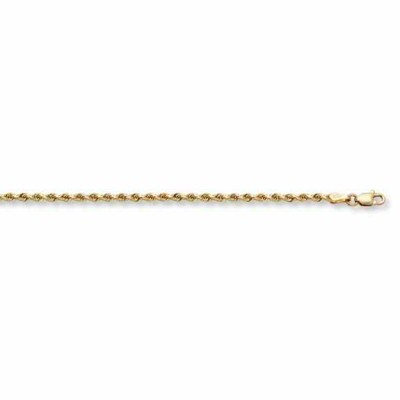 3mm Rope Bracelet, 14K Solid Gold -  - MM-006-023