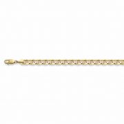 4mm Mariner Link Bracelet in 14K Gold