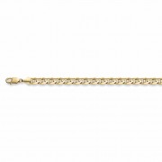 4mm Mariner Link Bracelet in 14K Gold
