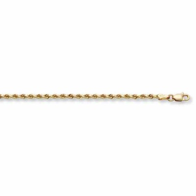 4mm Rope Bracelet, 14K Solid Gold -  - MM-006-030