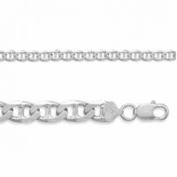 5mm Sterling Silver Mariner Link Bracelet