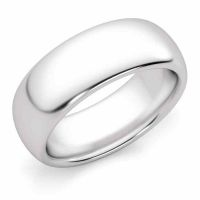 7mm Platinum Wedding Band Ring