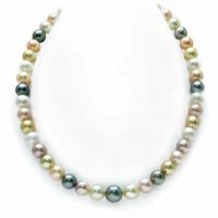 8-10mm South Sea Multicolor Pastel Pearl Necklace