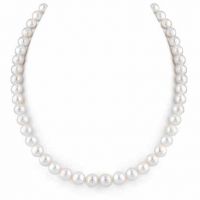 8-9mm White Freshwater Pearl Necklace