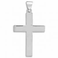 .925 Sterling Silver Cross Pendant