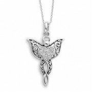 Angel of Blessing Sterling Silver Pendant