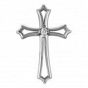 By Grace Through Faith Diamond Cross Necklace