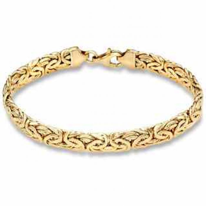Bracelets : Byzantine Bracelet, 14K 