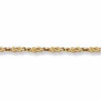 Celtic Love Knot Gold Bracelet - 14K