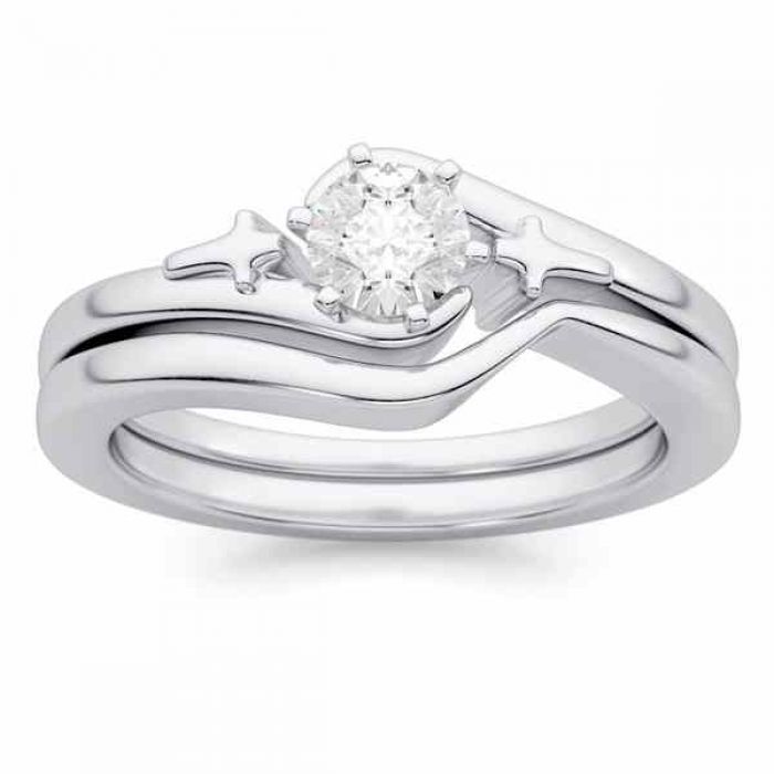 Wedding Rings : Diamond Cross Christian Wedding and Engagement