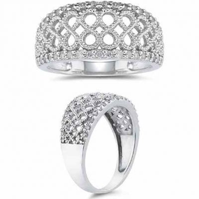 Diamond Infinity Ring, 0.30 Carats -  - RGF8065