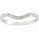 Enchanted White Topaz Bridal Ring Set in 14K White Gold -  - HGO-R128WTWB21