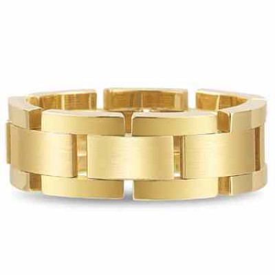Flexible Designer Wedding Band in 18K Gold -  - WEDLW-13Y-18K