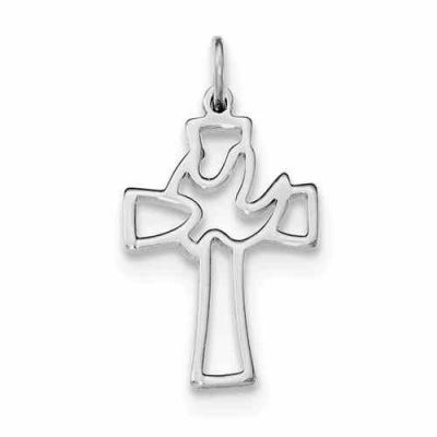 Holy Spirit of Promise Dove Cross Pendant -  - QGCR-QC8272
