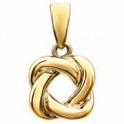 Love-Knot Necklace, 14K Gold
