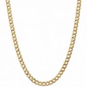 Men's 14K Gold Open Link Chain Necklace, 20", 8mm