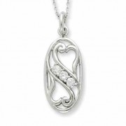 My Best Friend Forever Heart Pendant