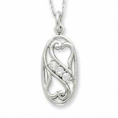 My Best Friend Forever Heart Pendant -  - QG-QSX287