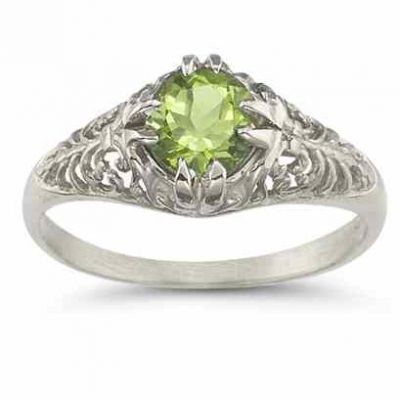 Mythical Peridot Ring in .925 Sterling Silver -  - HGO-R60PDSS