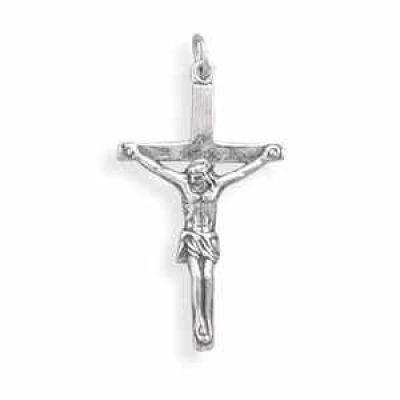 Oxidized Crucifixion Cross Pendant of our Lord Jesus Christ -  - MMACR-7138