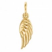 Posh Mommy Angel Wing Pendant, 14K Gold