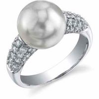 South Sea Pearl & Diamond Serenity Ring